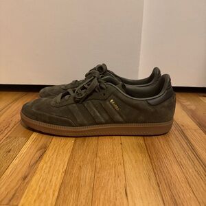 Adidas Samba Olive/Gum Sneakers